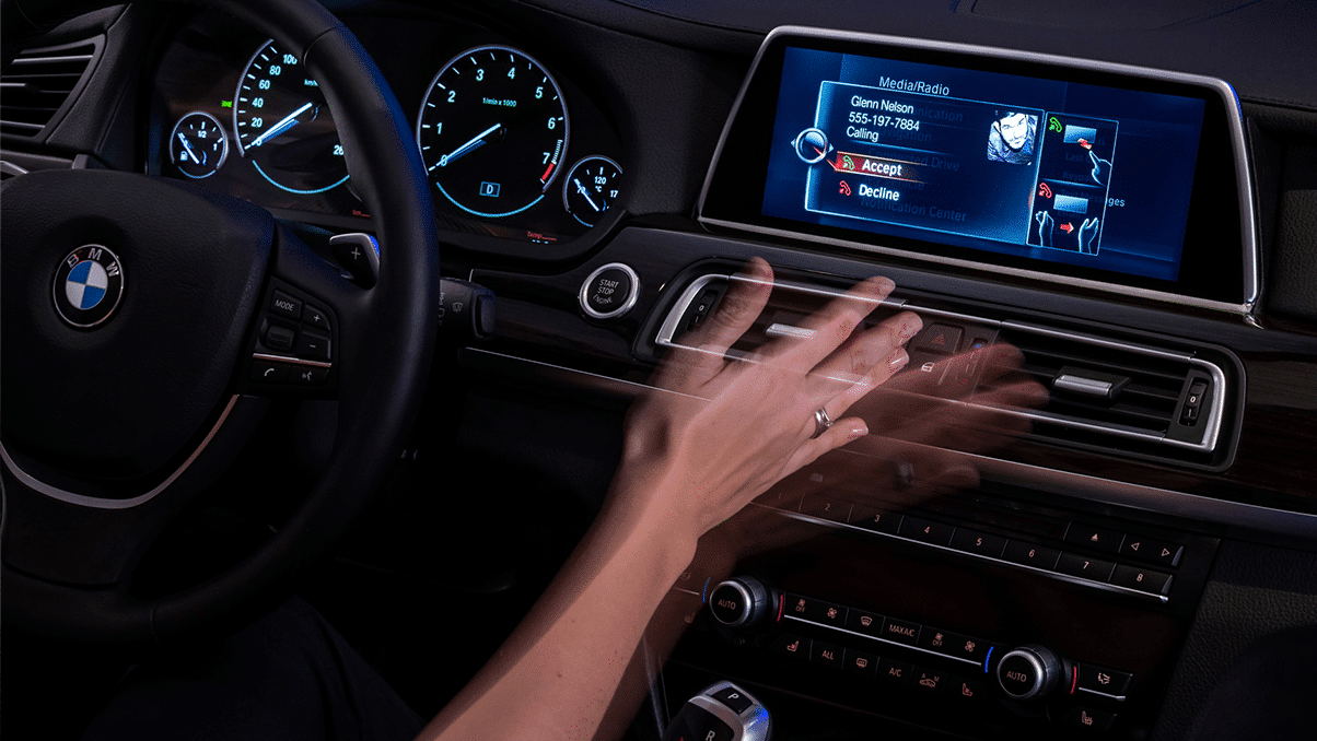 Nouveauté BMW : contrôler sa radio par un geste de la main - Auto